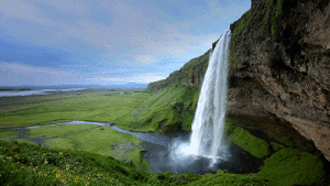 flowing-waterfall